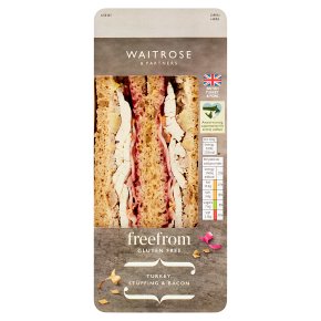 Waitrose Christmas Gluten Free Turkey, Stuffing & Bacon