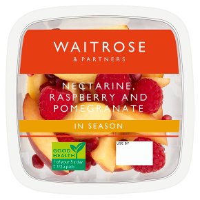 Waitrose Nectarine, Raspberry & Pomegrante