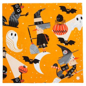 Waitrose Halloween Napkins 16pk