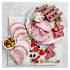 Assorted Cooked Meat & Antipasti Platter