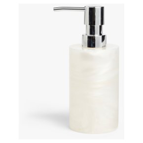 John Lewis Pearlised Soap Dispencer