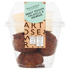 Waitrose Sweet Potato Falafels & Houmous