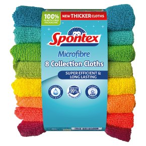 Spontex Microfibre Kits  Kitchen, Bathroom and Window! There's a