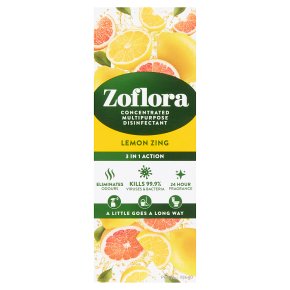 Zoflora Concentrated Multi Disinfectant Lemon