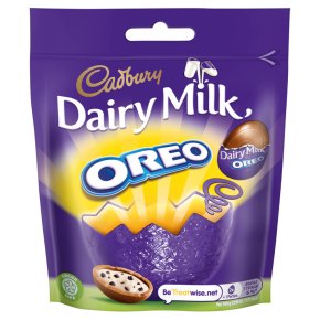 Cadbury Dairy Milk Oreo Filled Chocolate Mini Eggs Bag