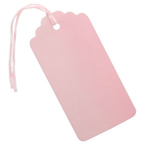 Waitrose Dark Pink tags