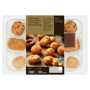 No.1 12 Breaded Cheese Bites with Fig & Balsamic Dip