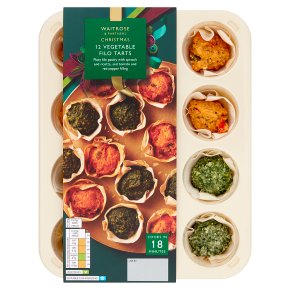 Waitrose Christmas Vegetable Tartlet Selection