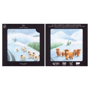 John Lewis 10 Cattle & Sheep Cards