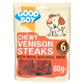 Good Boy Venison Steaks