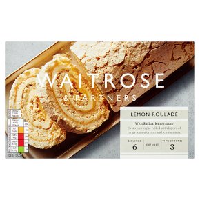 Waitrose Lemon Meringue Roulade