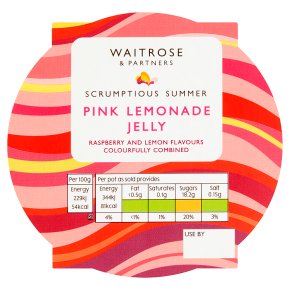 Waitrose Pink Lemonade Jelly