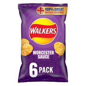 Walkers Worcester Sauce Crisps