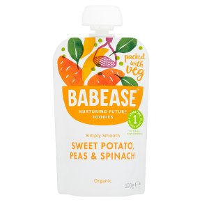 Babease Sweet Potato Peas & Spinach
