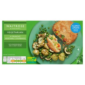 Waitrose Frozen 4 Vegetable Cripsbakes