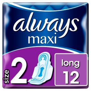 Always Maxi Long with Wings