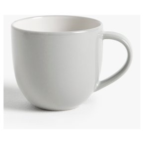 John Lewis Anyday Stoneware Mug Steel