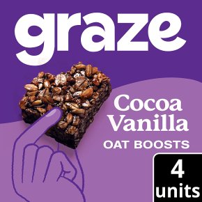 Graze Cocoa Vanilla Oat Boosts