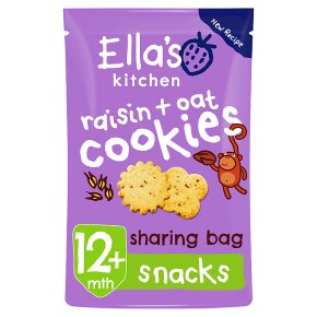 Ella's Kitchen Raisin & Oat Cookies