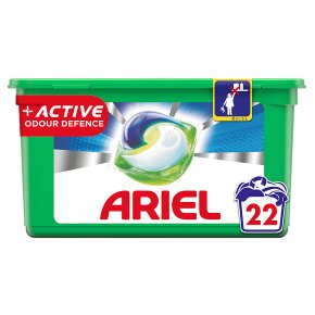 Ariel Pods Active 22 washes