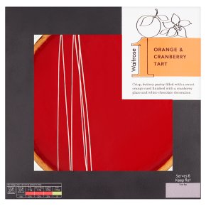Waitrose No1 Orange & Cranberry Tart