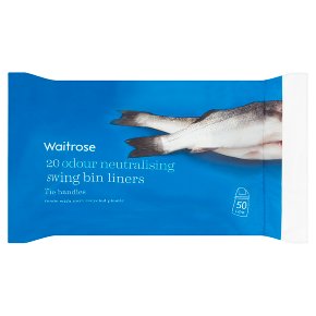 Waitrose Odour Neutralising Swing Bag Liners