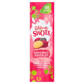 Whitworths Shots Nuts Berry & White Chocolate