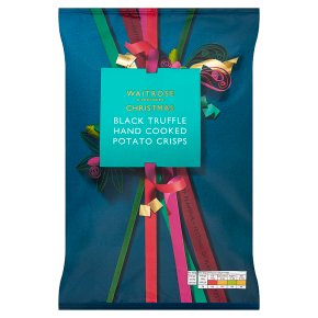 Waitrose Xmas Black Truffle Crisps
