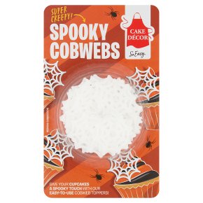 Cake Décor Spooky Cobwebs