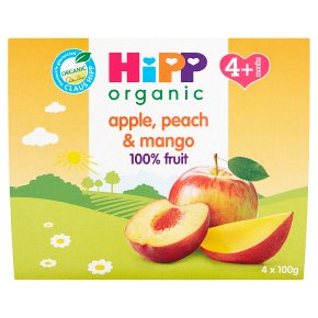 Hipp Fruits Apple,Peach & Mango