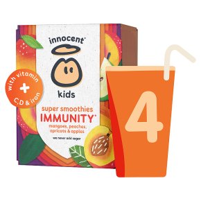 Innocent Kids Mangoes, Peaches, Apricots & Apples Fruit Super Smoothies