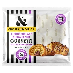 Crosta & Mollica Choc & Hazelnut Croissants