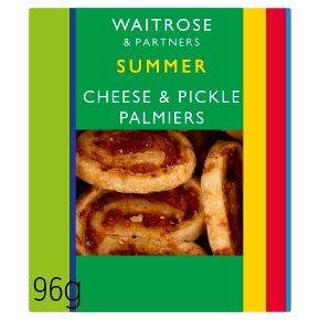 Waitrose Cheese & Pickle Palmiers