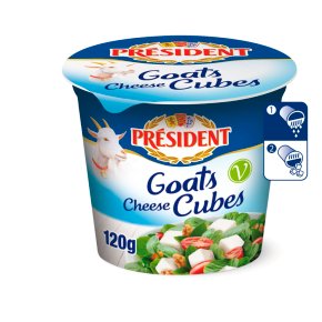 Président Goats Cheese Cubes