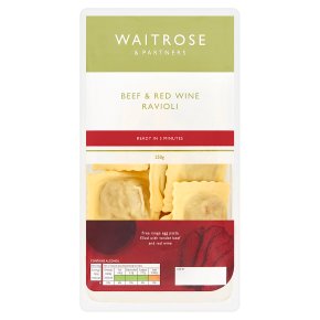 Waitrose Beef & Red Wine Ravioli