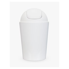 ANYDAY White Flip Top Bin