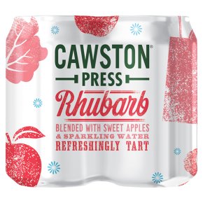 Cawston Press Rhubarb with Sparkling Water