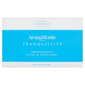 AromaWorks Tranquil 3 Wick Elemi Candle