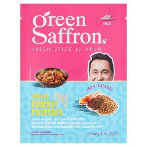 Green Saffron Bombay Potatoes Spice