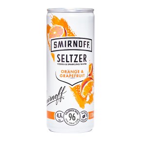 Smirnoff Seltzer Orange & Grapefruit