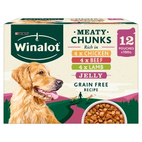 Purina Winalot Meaty Chunks in Jelly