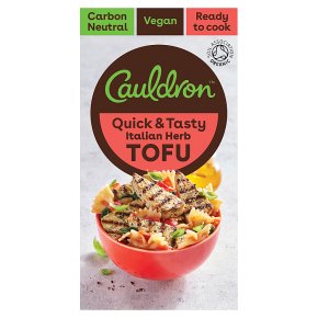 Cauldron Vegan Pressed Tofu Italian Herbs Tomato