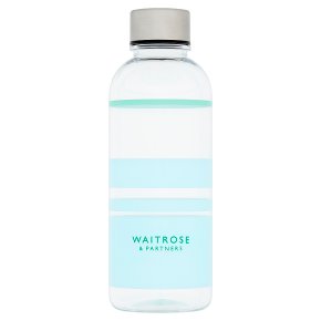 Waitrose Tritan Water Bottle Blue Stripe