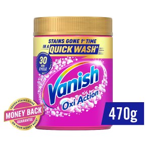 Vanish Gold Oxi Action Laundry Stain Remover Powder Colours Small Pack