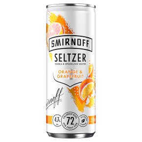 Smirnoff Seltzer Orange & Grapefruit