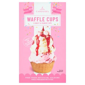 Carousel Waffle Cups