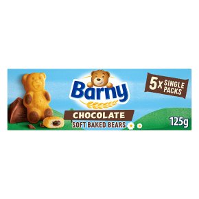 Barny Chocolate Soft Baked Bears 5 Pack