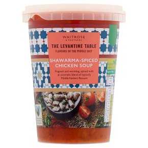 Levantine Table Shawarma-Spiced Chicken Soup