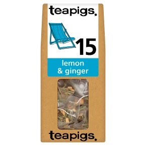 Teapigs Lemon & Ginger Tea 15 Tea Temples