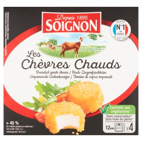 Soignon Les Chèvres Chauds Breaded Goats Cheese